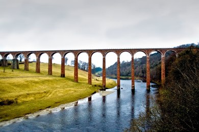 The amazing countryside on our day trip