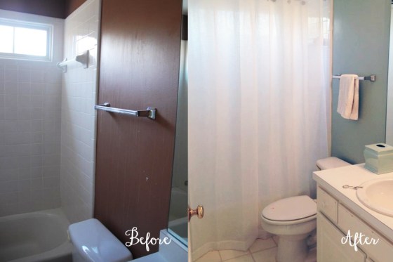 Guest bathroom makeover