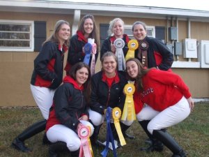 Junior year team - small but mighty