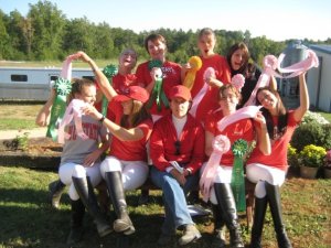 Another successful show at Averett (coach not amused?)