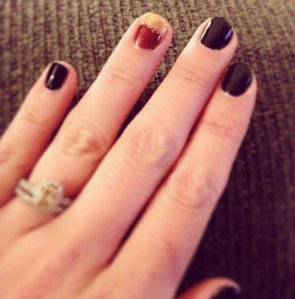 HP themed manicure!