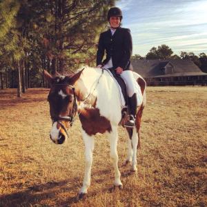 Even Foster gets tired sometimes of carting my butt around...