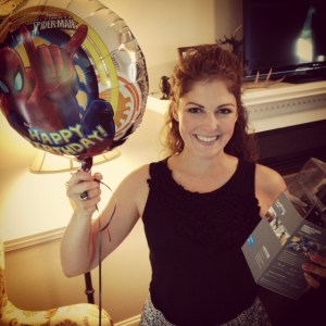 I got a Spiderman balloon too :)