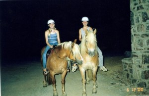 Rocking the barepack pads with sweatpants, on Tanner for my 14th birthday