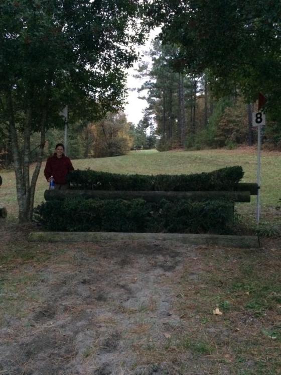 One goal conquered- this brush fence!