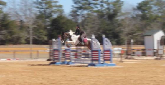 A time when I had bigger balls. Kind of. Actually I remember being terrified walking that course.