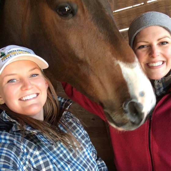 Group selfie after the knowledge drop