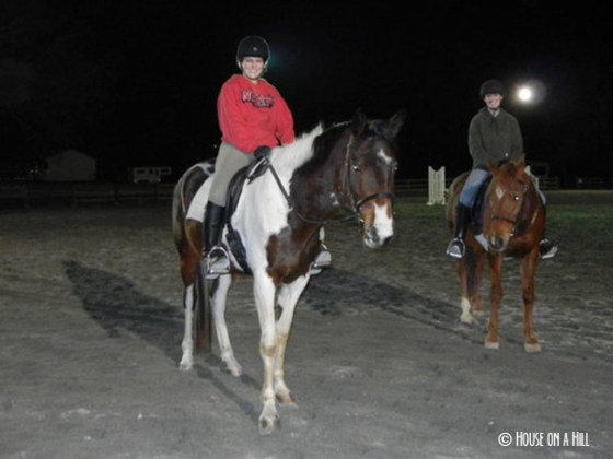 1st ride on baby Foster