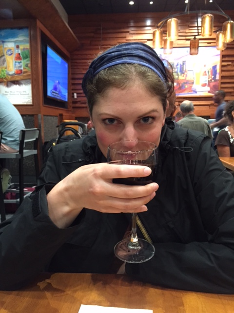 The other silver lining being that the bars stayed open beyond normal operating hours in the airport, because I desperately needed this