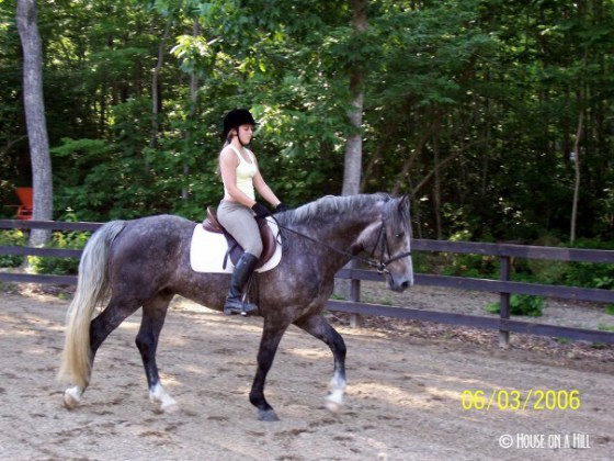 1st real ride on "baby" Ivan